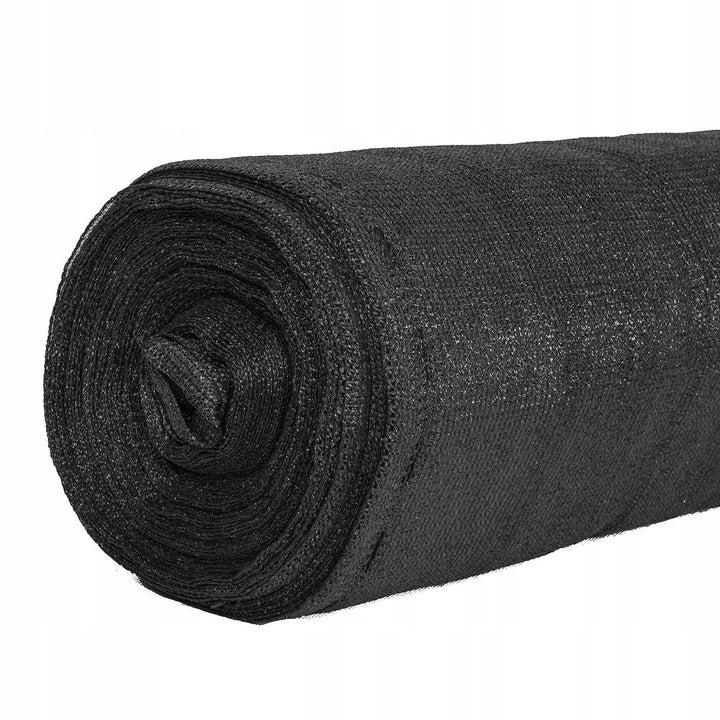 Plasa umbrire si intimitate pentru gard, 1.5m latime, 50m lungime, 140g densitate, gri