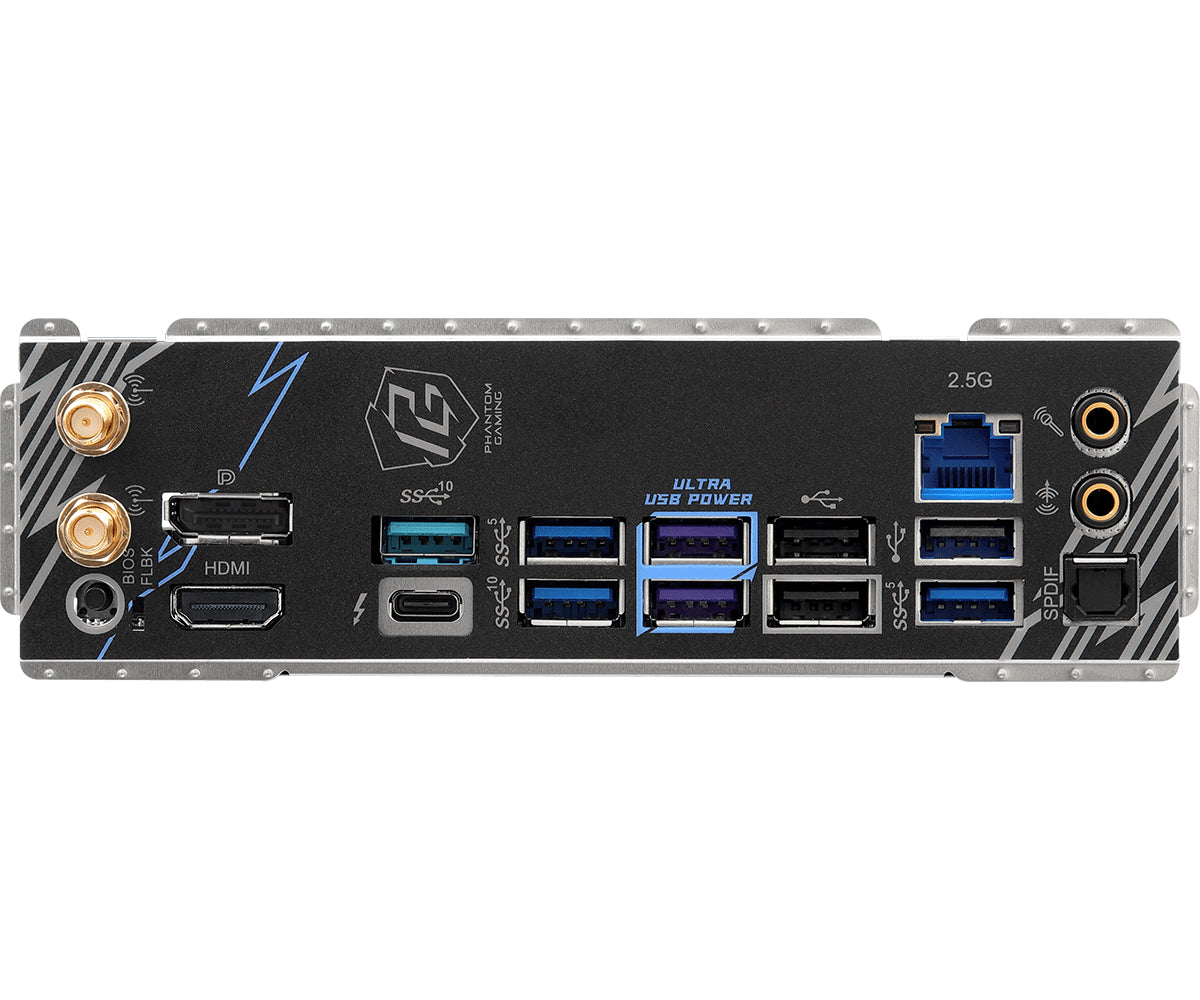 Placa de baza ASRock B860 Lightning WiFi 1851 ATX HDMI/DP/USB-C DDR5 "90-MXBR2-A0UAYZ"