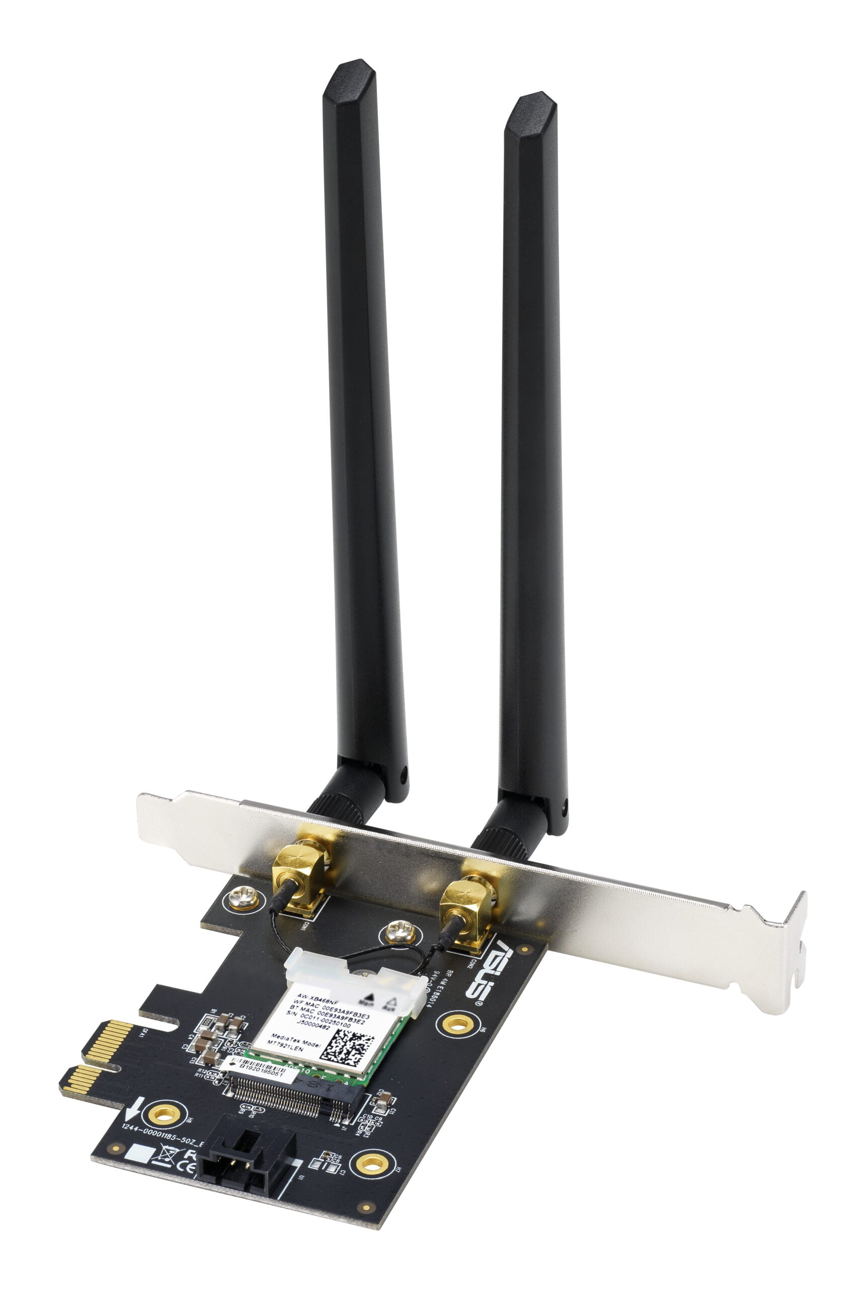 AX1800 Dual Band PCI-E WiFi 6 (802.11ax). Bluetooth 5.2, WPA3 "90IG07A0-MO0B00"