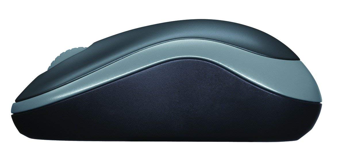 MOUSE LOGITECH, "M185", PC sau NB, wireless, 2.4GHz, optic, 1000 dpi, butoane/scroll 3/1, , gri, "910-002235"