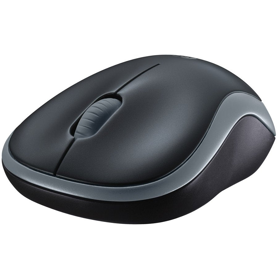 MOUSE LOGITECH, "M185", PC sau NB, wireless, 2.4GHz, optic, 1000 dpi, butoane/scroll 3/1, , negru,45008575 "910-002238"