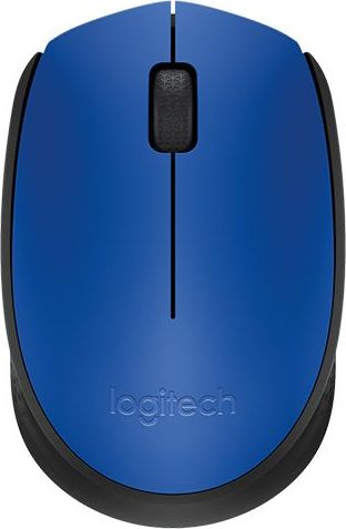 MOUSE LOGITECH, "M171", PC sau NB, wireless, 2.4GHz, optic, 1000 dpi, butoane/scroll 3/1, , albastru, "910-004640"