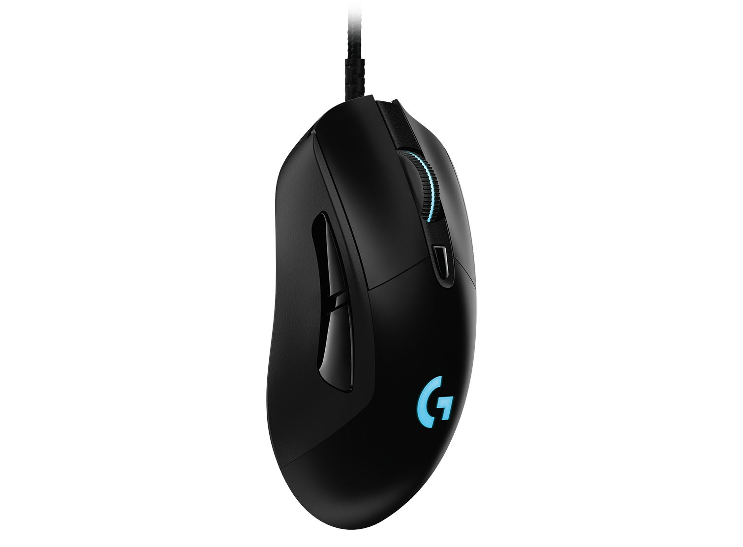 MOUSE LOGITECH, "G403 HERO", gaming, cu fir, USB, optic, 16000 dpi, butoane/scroll 6/1, iluminare, butoane programabile, negru, "910-005632"