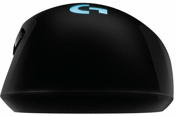 LOGITECH G703 LIGHTSPEED Wireless Gaming Mouse with HERO 16K Sensor - BLACK - 2.4GHZ - EER2, "910-005640"
