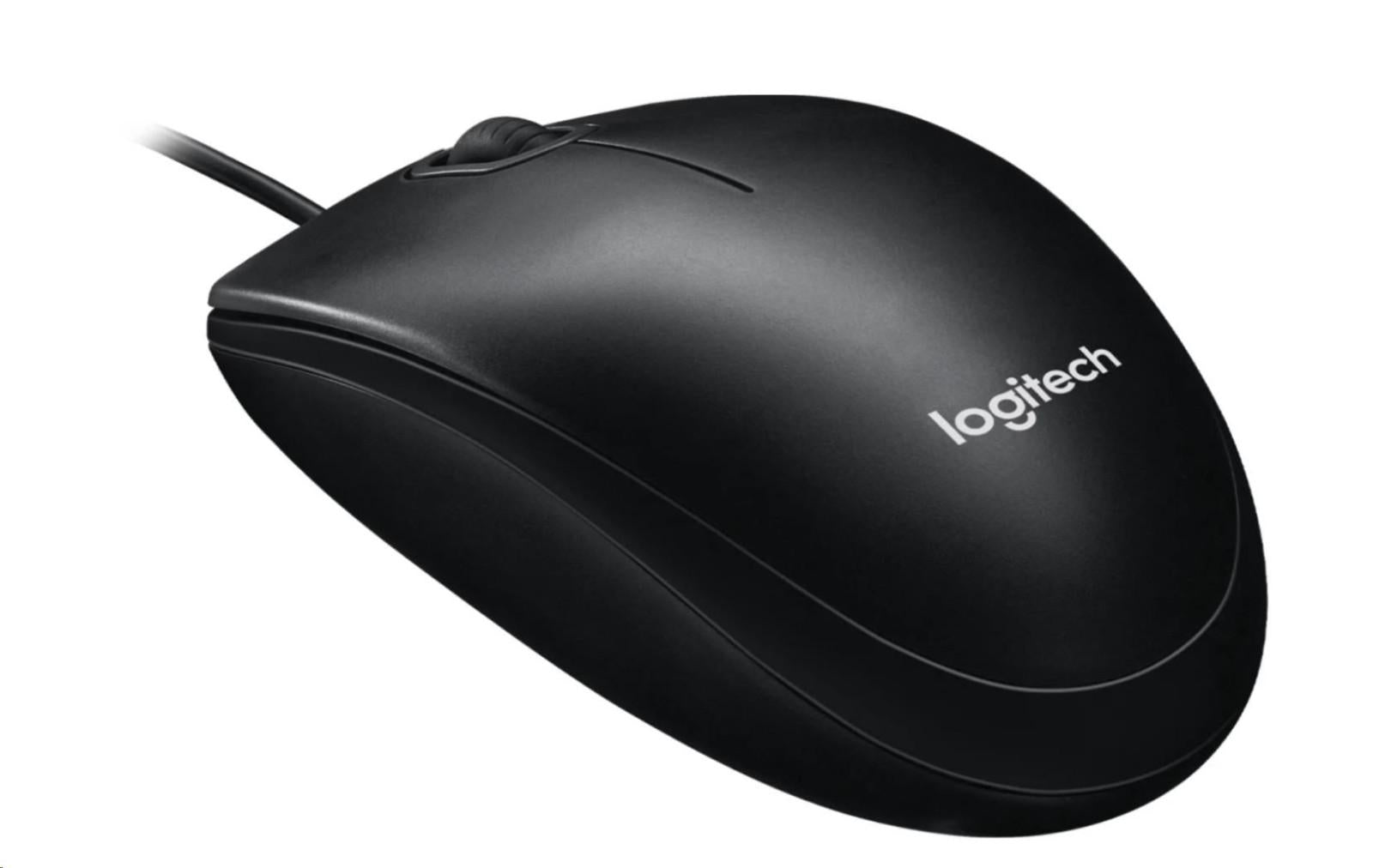 MOUSE Logitech M100 1000 DPI, negru "910-006652" 0