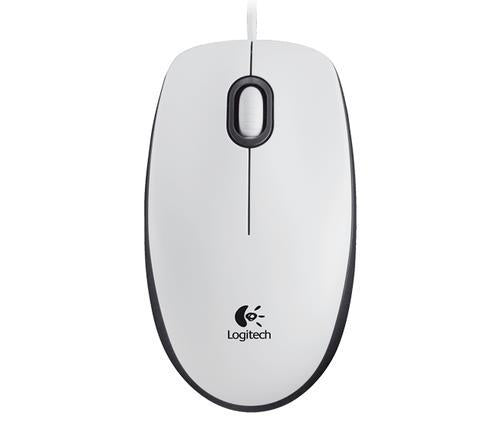 MOUSE USB OPTICAL M100/WHITE 910-006764 LOGITECH "910-006764"