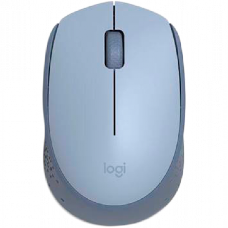 LOGITECH M171 Wireless Mouse - BLUE GREY "910-006866"