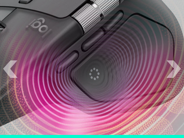 Mouse MX Master 4 - 8K DPI MagSpeed Scrolling Logi Bolt Receiver, Bluetooth Graphite "910-007617"