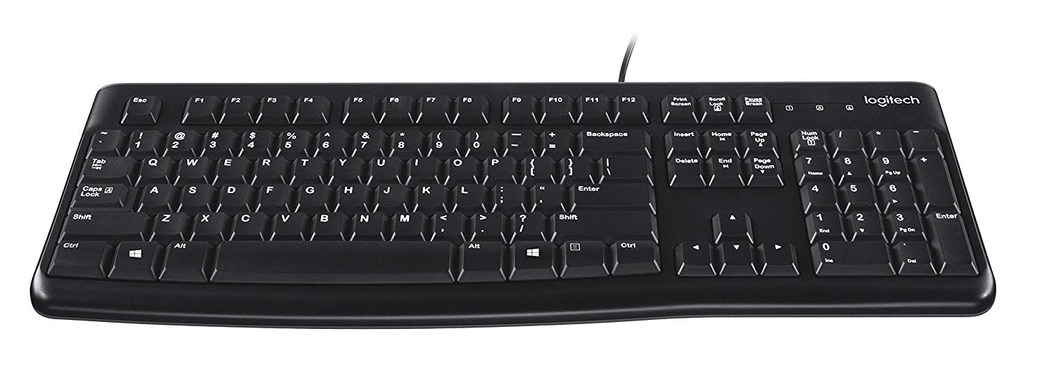 TASTATURA LOGITECH USB, black, "K120" OEM, "920-002479"