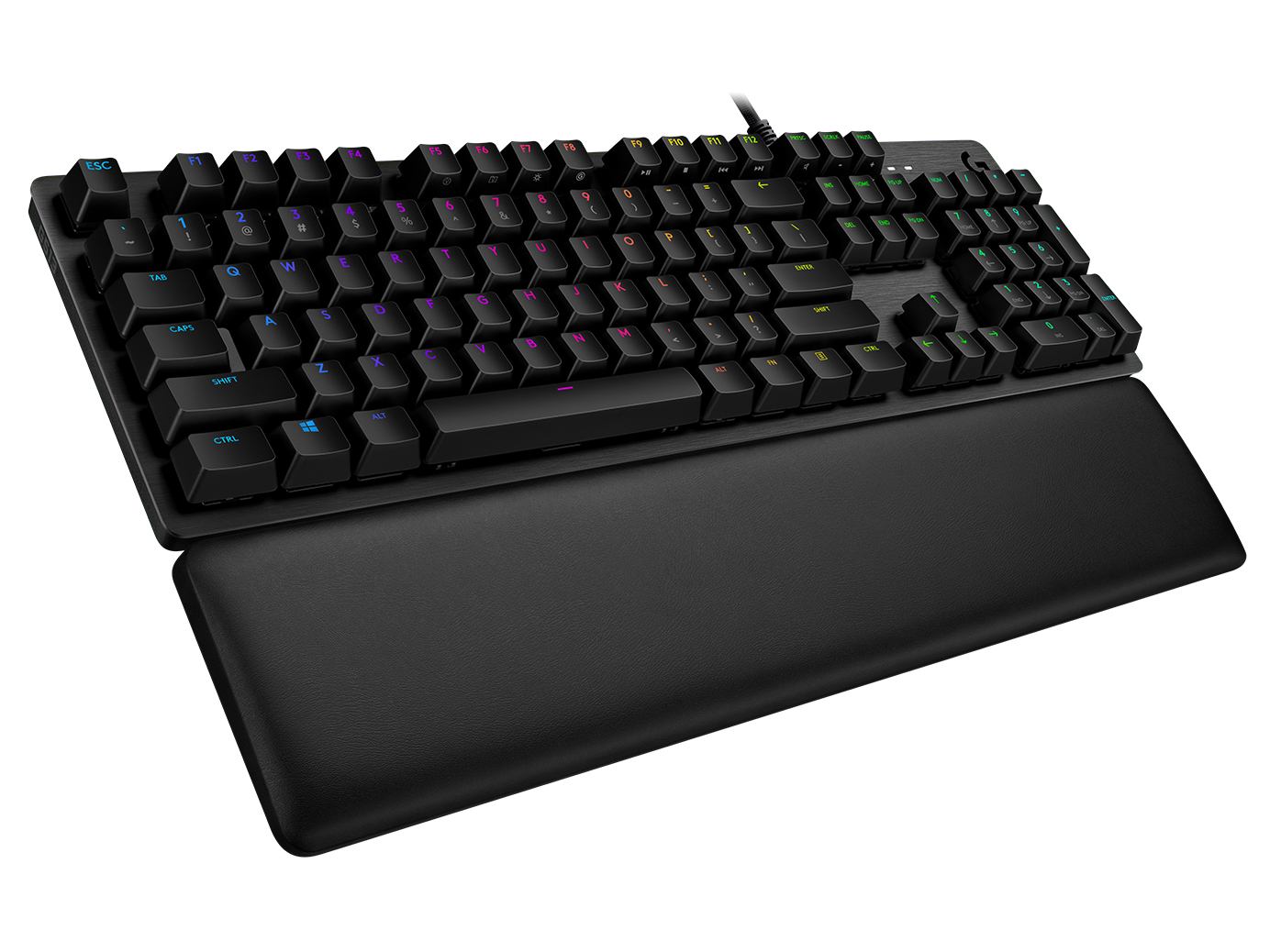 LOGITECH G513 CARBON LIGHTSYNC RGB Mechanical Gaming Keyboard, GX Brown-CARBON-US INTL-USB-INTNL-TACTILE