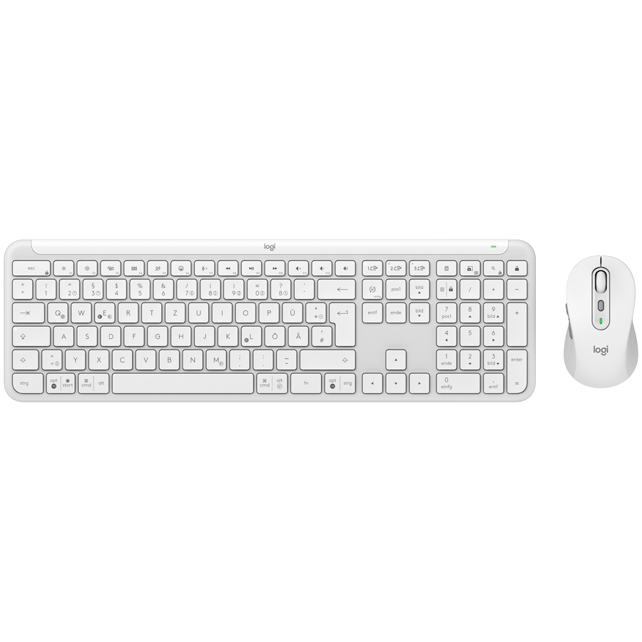 LOGITECH Signature Slim Combo MK950 - OFF WHITE - US INTL - 2.4GHZ/BT - INTNL-973 "920-012491"