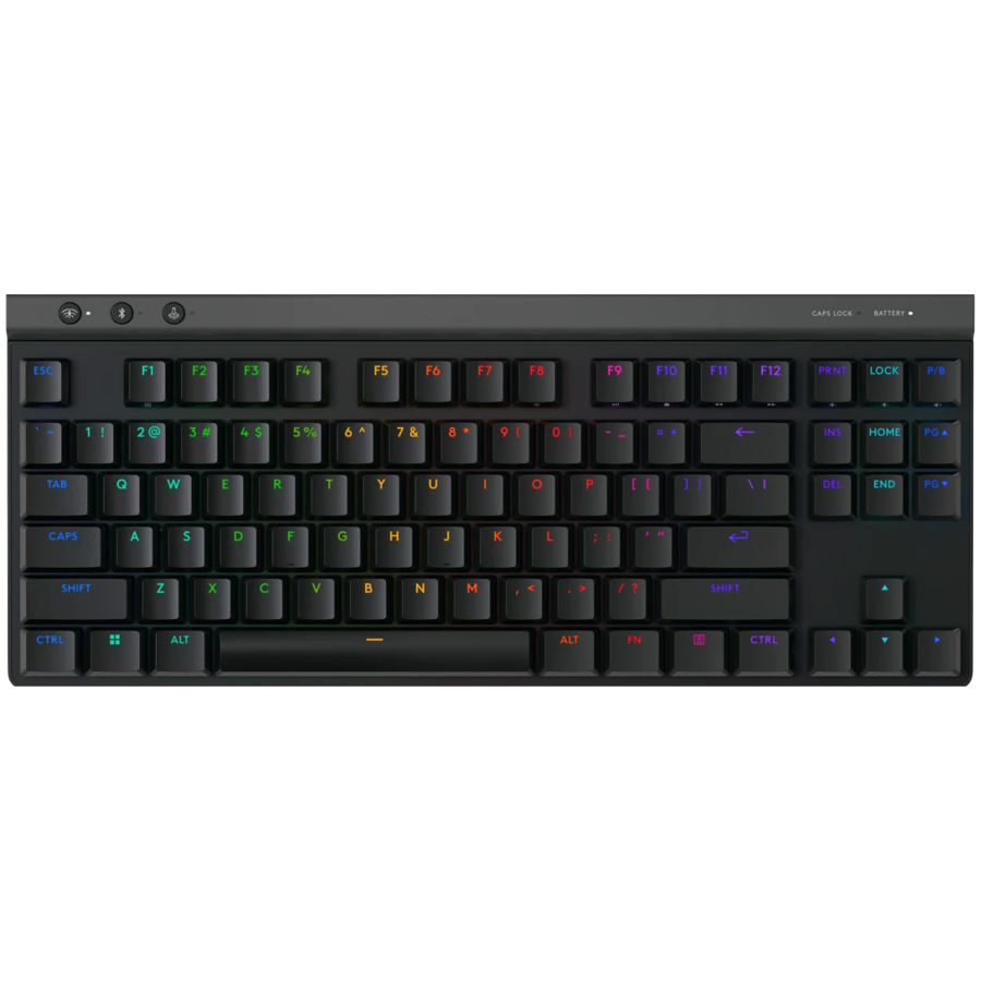 LOGITECH G515 TKL Gaming Keyboard - BLACK - US INTL - 2.4GHZ/BT - EMEA28i-935 - TACTILE "920-012872"