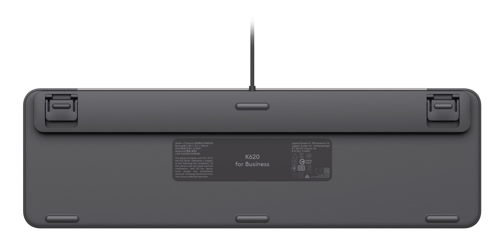 Tastatura Klawiatura Logitech Signature Slim K620 for Business (920-013333) "920-013333"