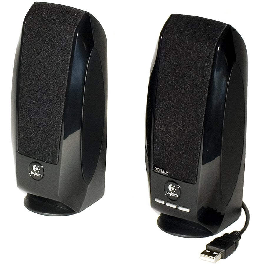 BOXE LOGITECH 2.0, RMS: 1.2W (2 x 0.6W), black, USB power, "S150" "980-000029"