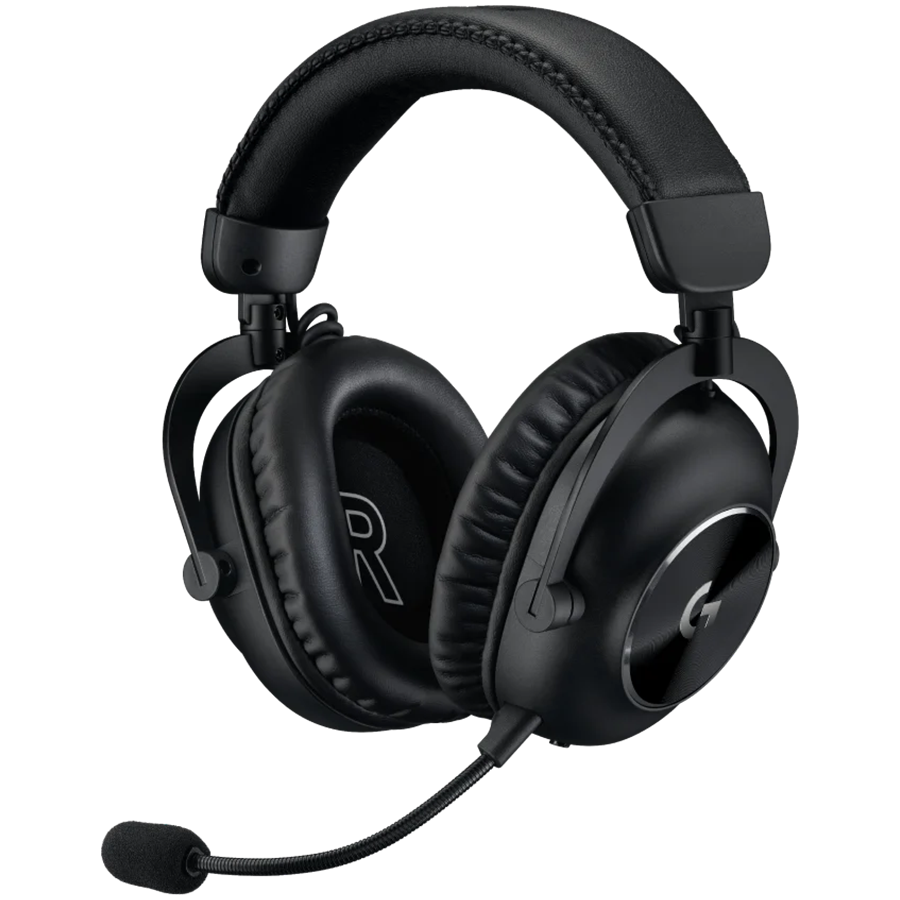 CASTI Logitech - gaming G PRO X2 LIGHTSPEED Wireless Gaming Headset - Blue Mic - BLACK, "981-001263" (timbru verde 0.8 lei)