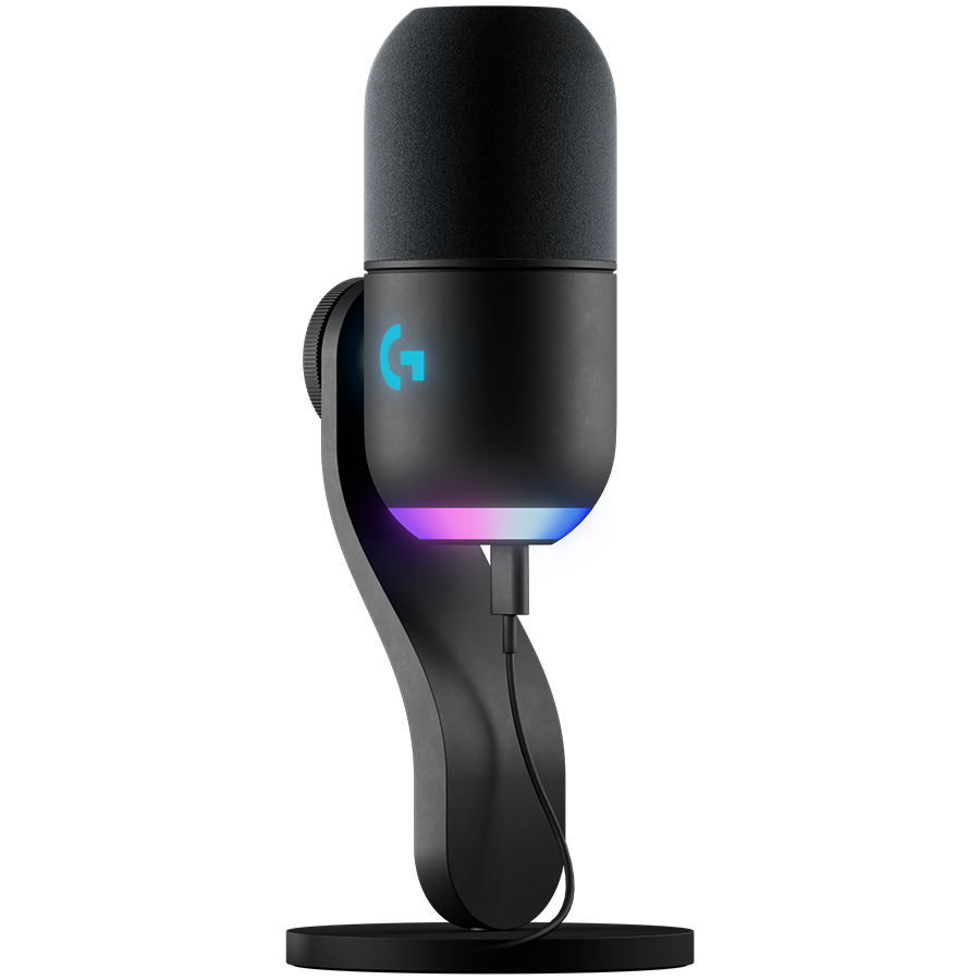 LOGITECH G Yeti GX RGB Gaming Microphone - LIGHTSYNC - BLACK - USB "988-000569"