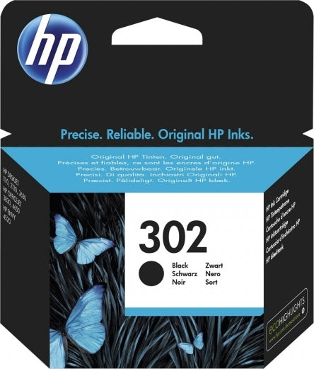 Cartus Cerneala Original HP Black, nr.302, pentru DeskJet 2130|3639, , , "F6U66AE"