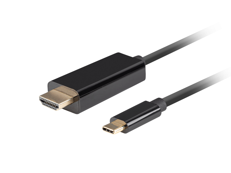 Cablu USB-C(M) HDMI(M) 1 m 4K 60Hz negru