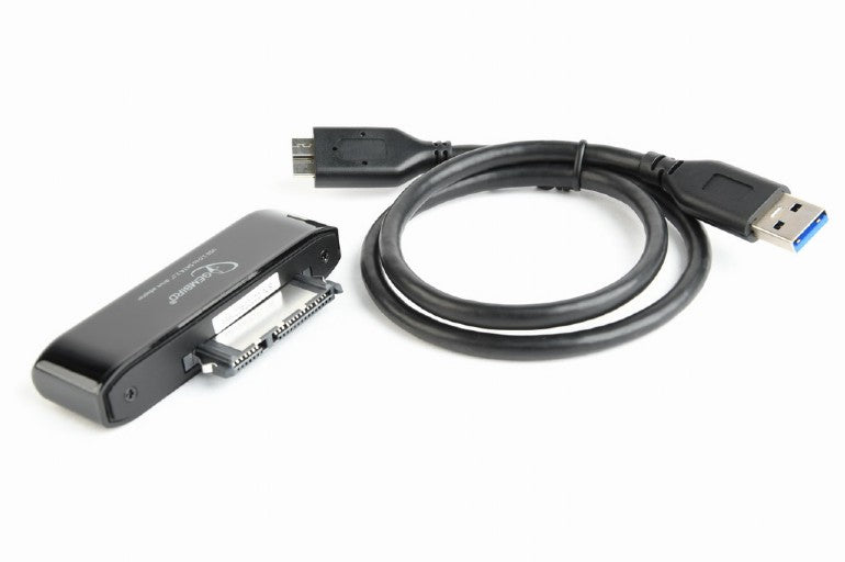 CABLU USB GEMBIRD adaptor, USB 3.0 (T) la S-ATA (T), 30cm, adaptor USB la HDD S-ATA 2.5", negru, "AUS3-02"