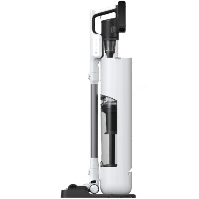 Aspirator vertical Pure One Station 5, Smart Cordless Vacuum, aspirare uscata, autonomie pana la 70 minute, putere max. aspirare: 175 W - Alb negru - BazarOltenia