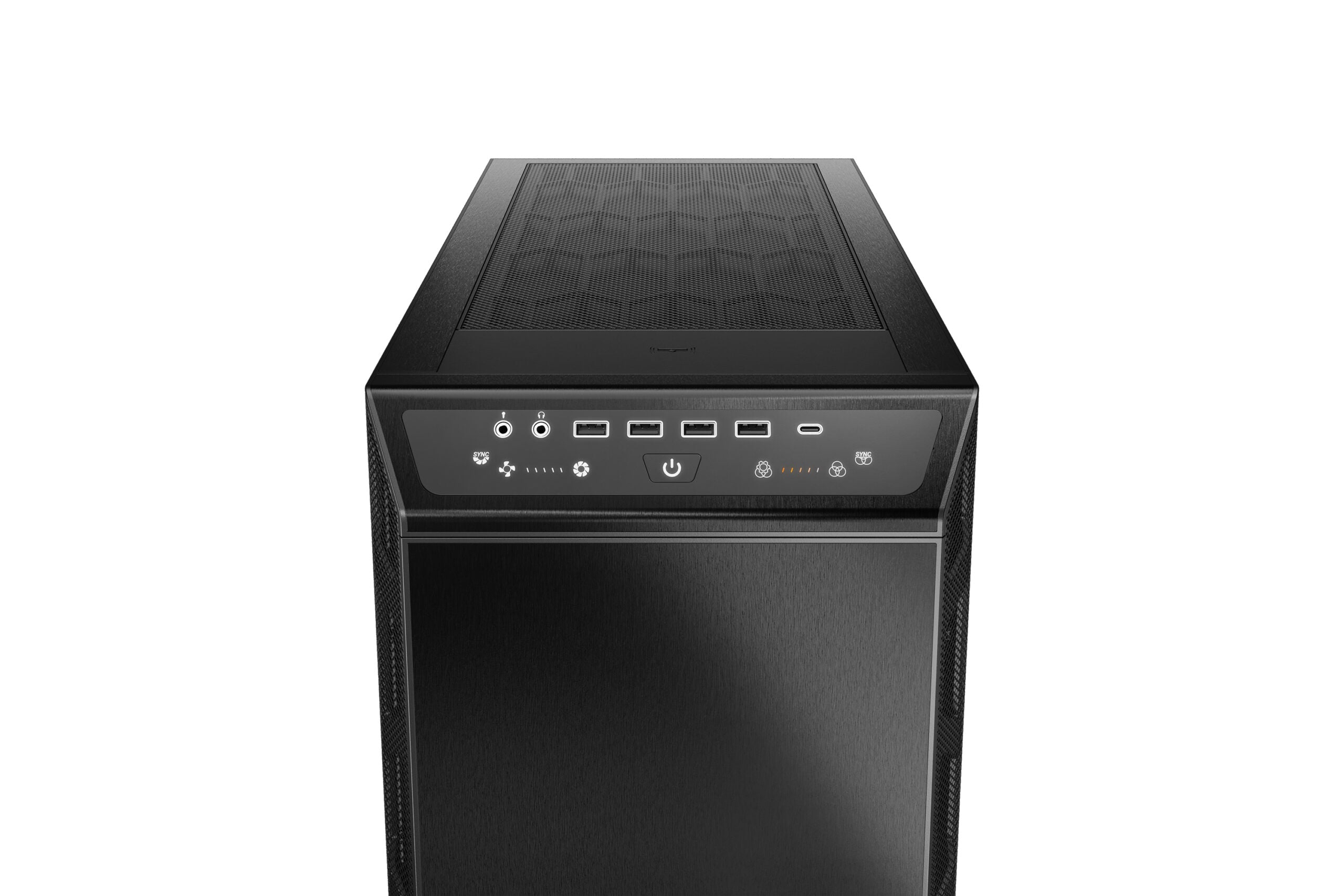 CARCASA be quiet! "DARK BASE PRO 901", Tower, ATX, fara sursa, 4xfan, USB 3.2 gen 2, USB Type-C x 1, audio, mic, PSU shroud, 8 sloturi expansiune, iluminare ARGB, negru, "BGW50"