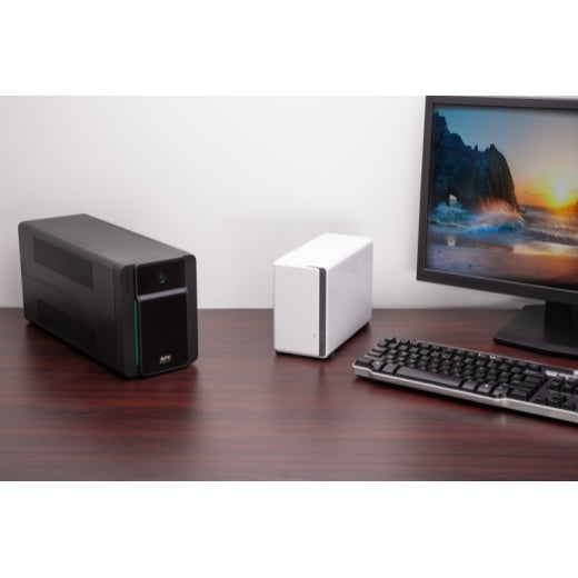 UPS APC "Easy UPS", Line int., mini Tower, AVR, Schuko x 4, LED, back-up 1 - 10 min. "BVX2200LI-GR"