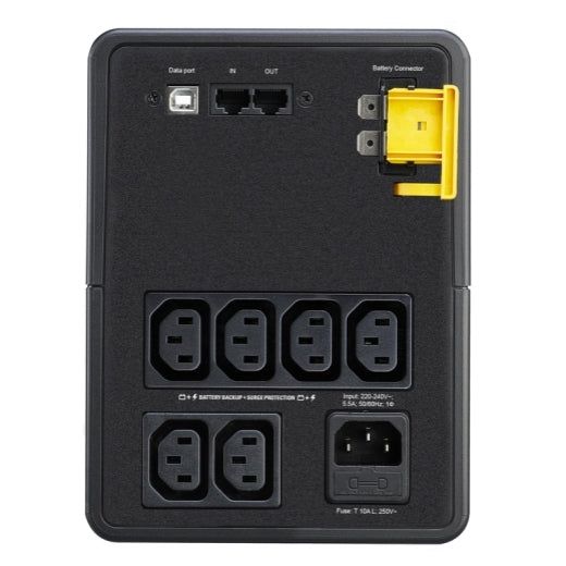 UPS APC, Line int., mini Tower, 650 w, AVR, IEC x 6, LED, back-up 1 - 10 min. "BX1200MI"