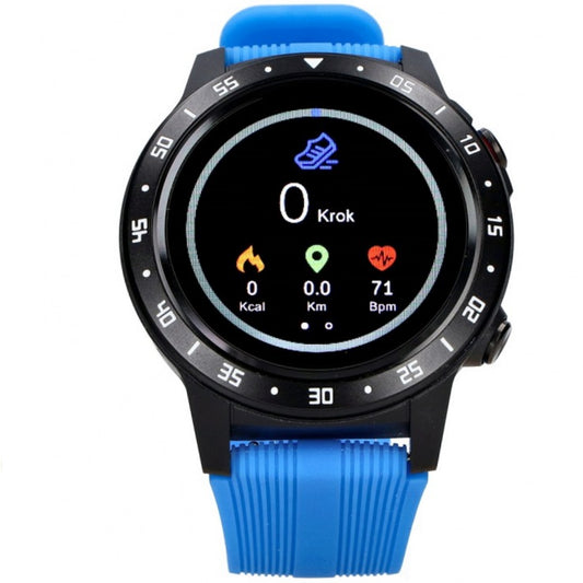 Smartwatch FW37 Argon, GPS, bratara TPU - Negru - BazarOltenia