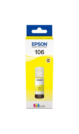 Cartus Cerneala Original Epson Yellow, nr.106, pentru L7160|L7180, 70ml, , "C13T00R440"(RAPO)