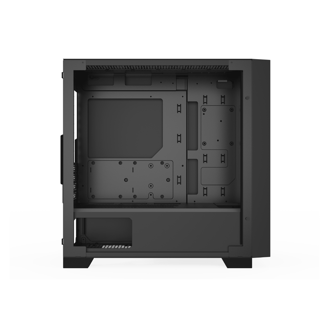 CARCASA PCCOOLER, Mini Tower, mATX, fara sursa, sticla securizata, 2 ventilatoare incluse, iluminare ARGB, negru, USB 3.2 gen 2 x 2, mic, audio, "C3D310 ARGB BK"