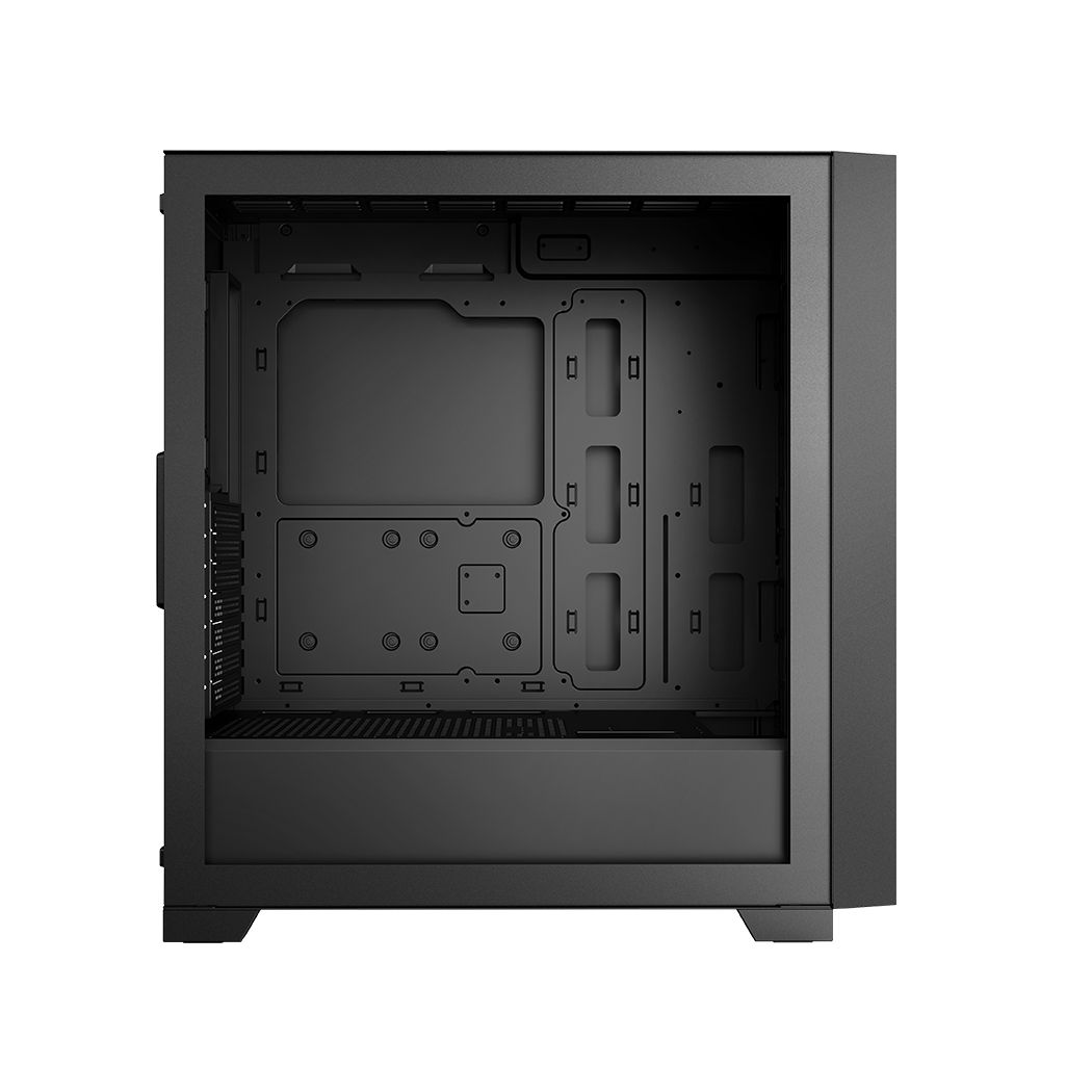 CARCASA PCCOOLER, Middle Tower, ATX, fara sursa, sticla securizata, 3 ventilatoare incluse, iluminare ARGB, negru, USB 3.2 gen 2 x 2, mic, audio, "C3D510 ARGB BK"