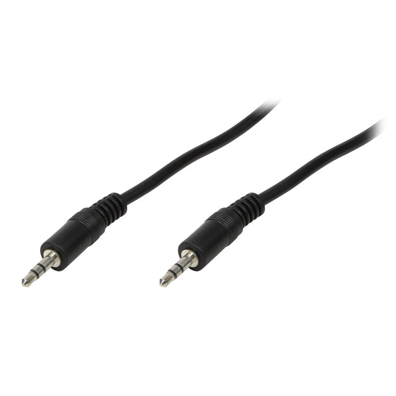 CABLU audio LOGILINK stereo (3.5 mm jack T/T), 3m, negru "CA1051"