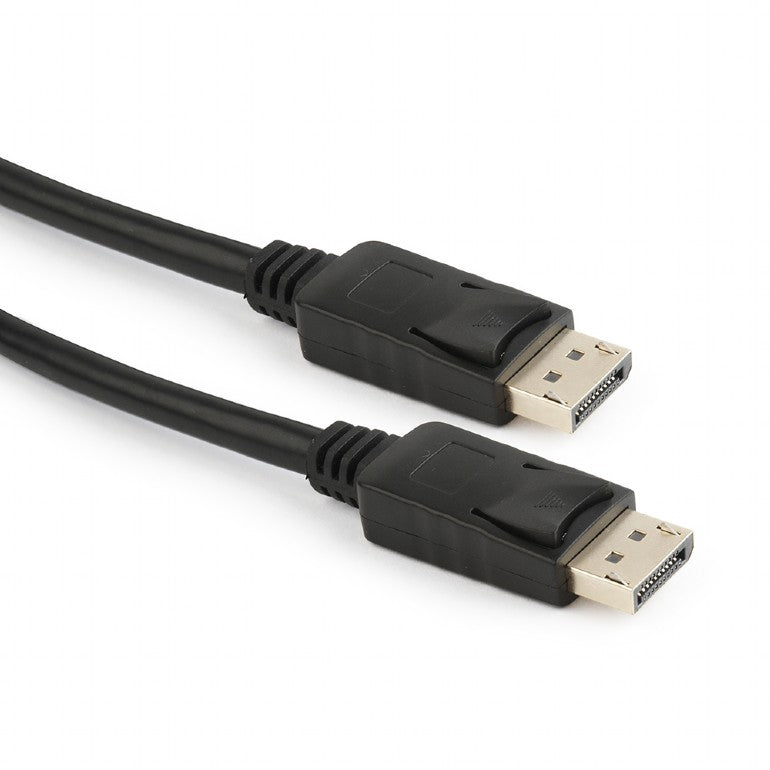 CABLU video GEMBIRD, DisplayPort (T) la DisplayPort (T), 1m, rezolutie maxima 4K (3840 x 2160) la 60 Hz, negru, "CC-DP-1M"