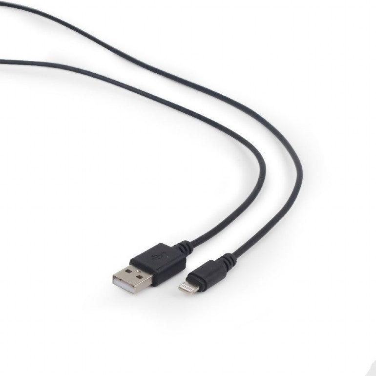 CABLU alimentare si date GEMBIRD, pt. smartphone, USB 2.0 (T) la Lightning (T), 3m, black, "CC-USB2-AMLM-10"