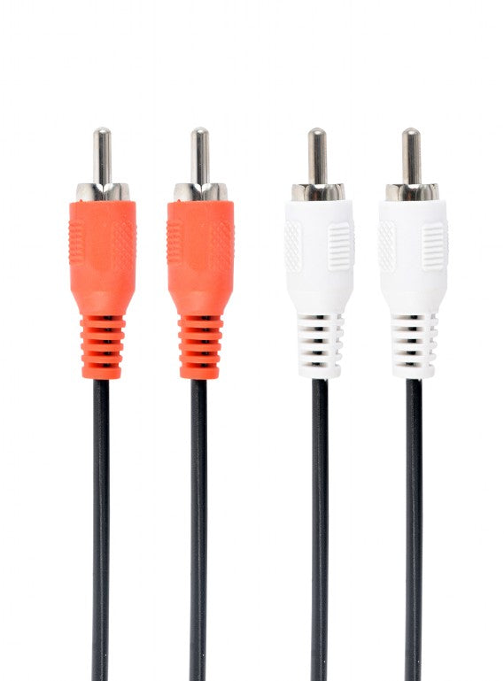 CABLU audio GEMBIRD stereo (2 x RCA la 2 x RCA), 1.8m "CCA-2R2R-6"
