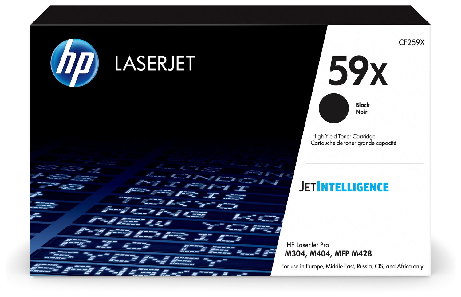 Toner Original HP Black, nr.59X, pentru LJ Enterprise M304|M406|MFP M430|M404|M428, 10K, , "CF259X"