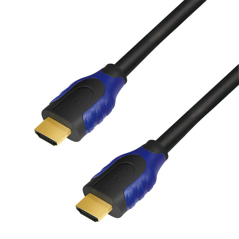 CABLU video LOGILINK, HDMI (T) la HDMI (T), 5m, conectori auriti, rezolutie maxima 4K DCI (4096 x 2160) la 60 Hz, ver. 2.0b, w. ethernet, negru, "CH0064"