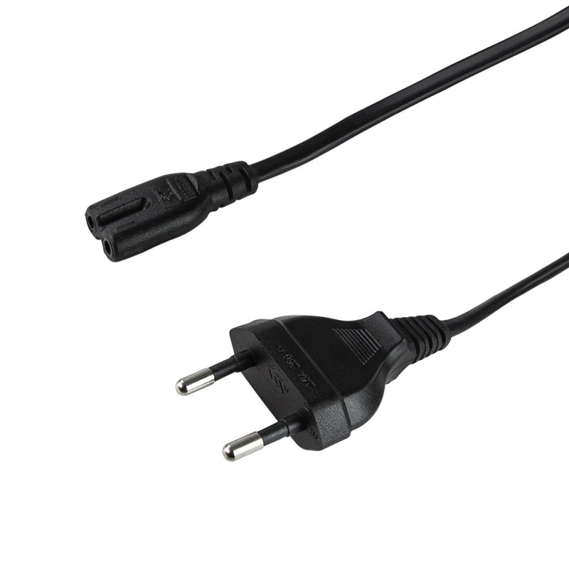 CABLU alimentare LOGILINK casetofon, 1.8m, intrare Euro plug, iesire C7, 10A, testat VDE, black, "CP092"