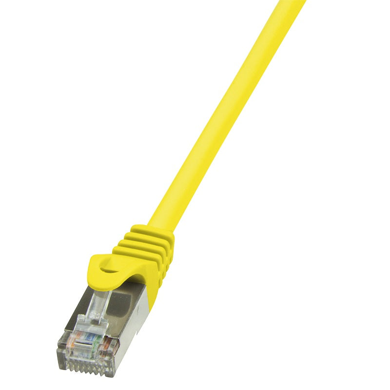 PATCH CORD FTP LOGILINK Cat5e, cupru-aluminiu, 1 m, galben, AWG26, ecranat "CP1037S"