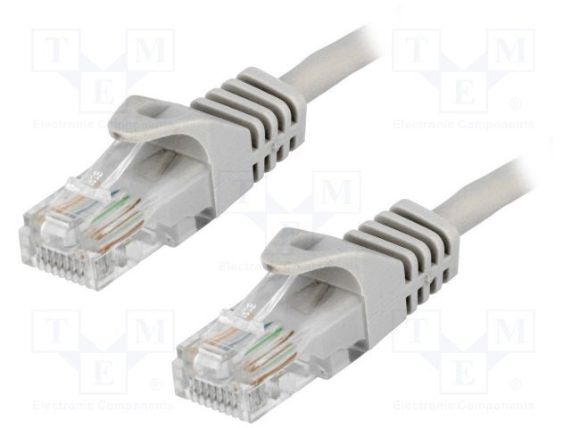 PATCH CORD UTP LOGILINK Cat5e, cupru-aluminiu, 2 m, gri, AWG26, "CP1052U"