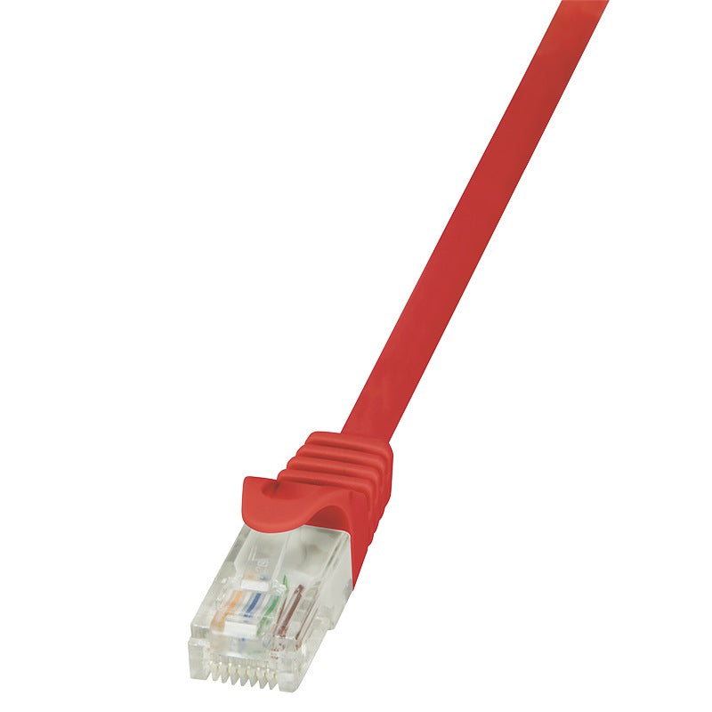 PATCH CORD UTP LOGILINK Cat6, cupru-aluminiu, 10 m, rosu, AWG24, "CP2094U"