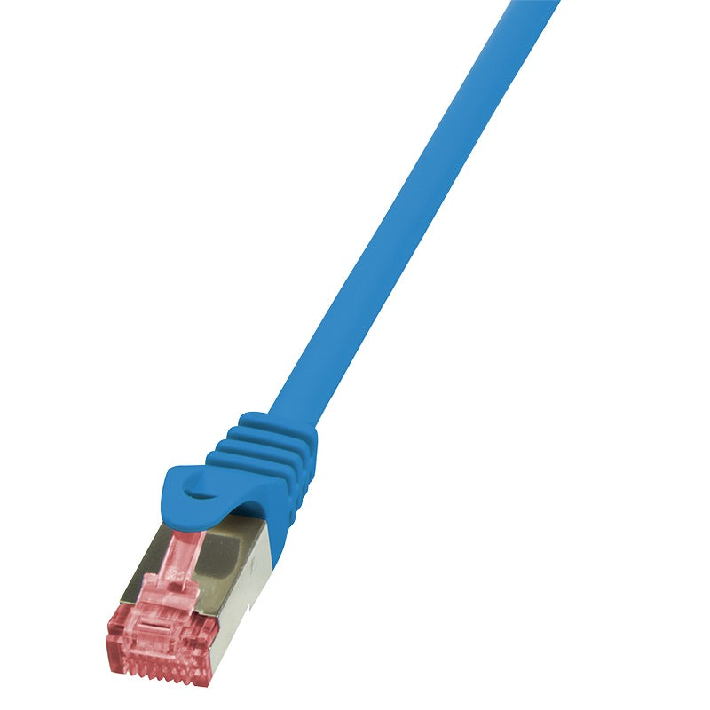 PATCH CORD S/FTP LOGILINK Cat6, LSZH, cupru, 10 m, albastru, AWG27, dublu ecranat "CQ2096S"