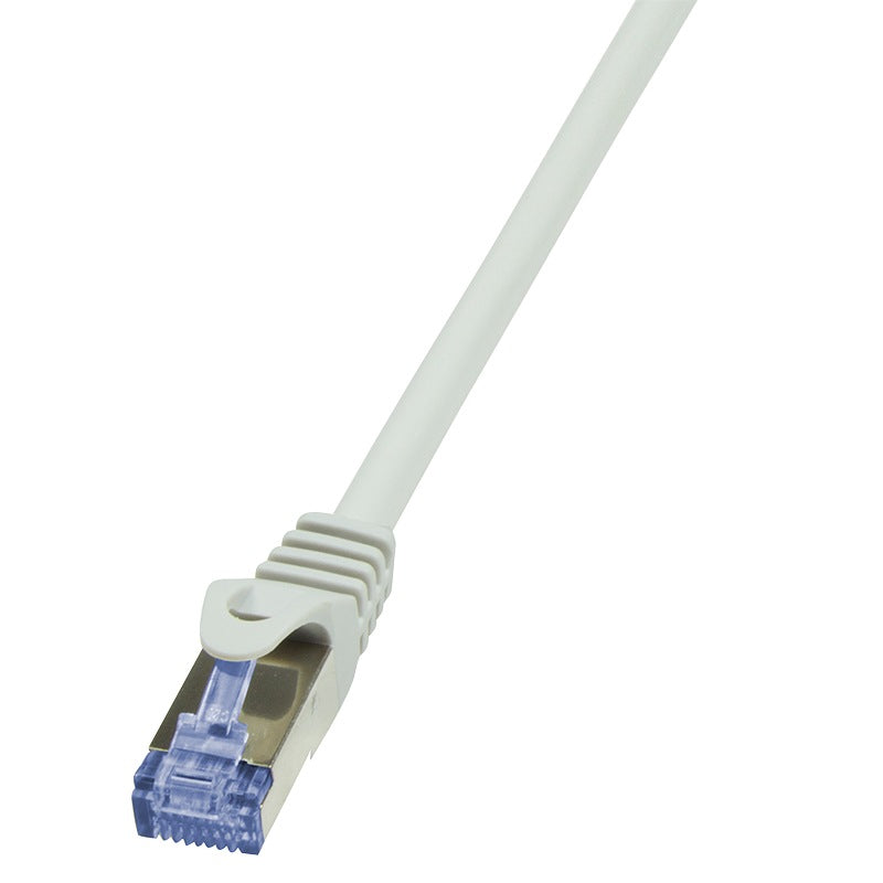 PATCH CORD S/FTP LOGILINK Cat6a, LSZH, cupru, 2 m, gri, AWG26, dublu ecranat "CQ3052S"