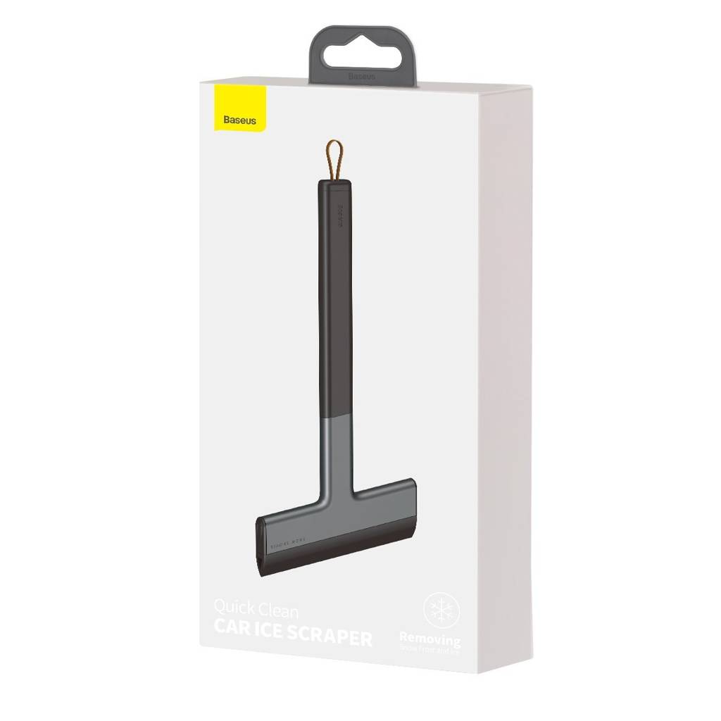 RACLETA parbriz auto Baseus Quick Clean, din material TPU pentru a nu zgaria parbrizul, dimensiune 35 * 15 cm, negru "CRQU-01" - 6953156202795