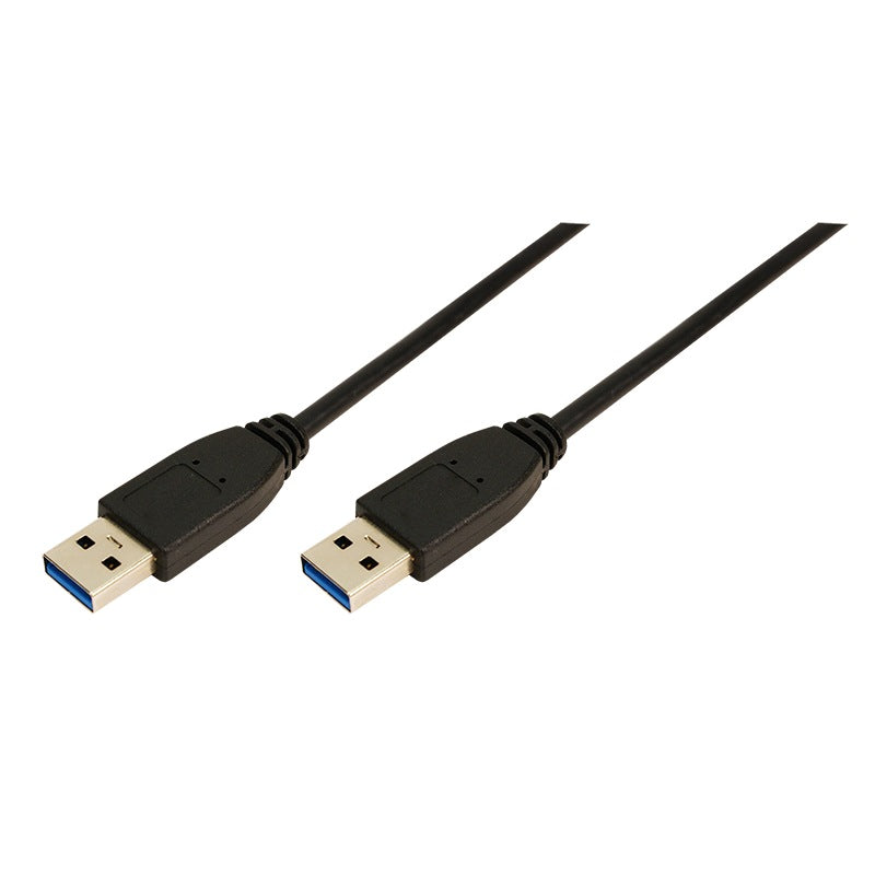 CABLU USB LOGILINK, USB 3.0 (T) la USB 3.0 (T), 1m, black, "CU0038"