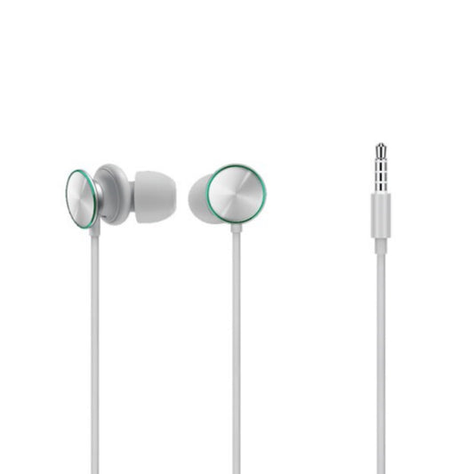 Casca cu fir stereo O-Fresh MH151, tip In-Ear , cu mufa de 3,5 mm, cablu 1.2 m, microfon, Control pe fir, Gri - BazarOltenia