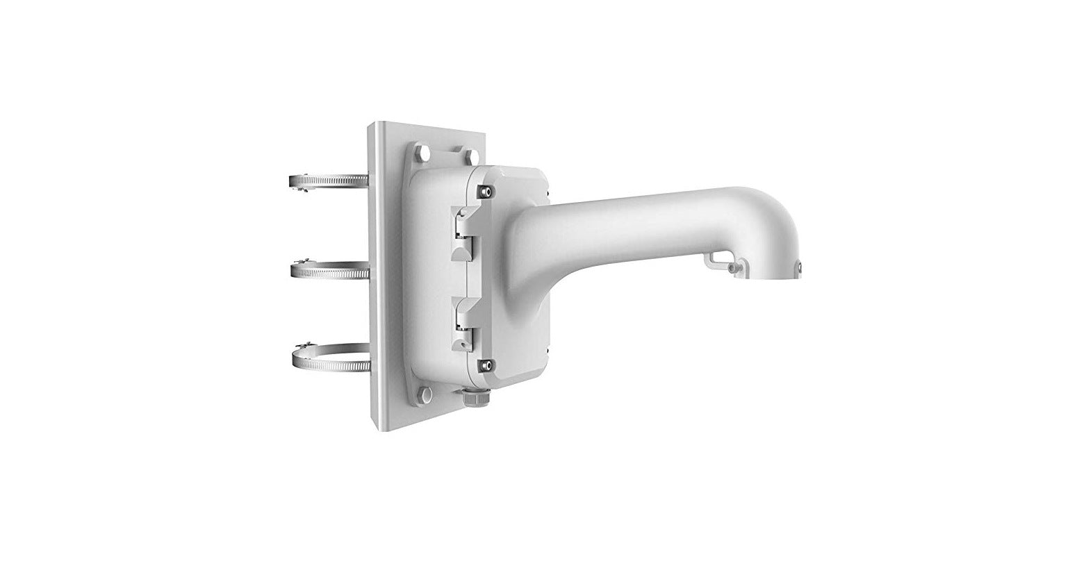 ACCESORII camere supraveghere HIKVISION, suport pt. camere dome, montare pe stalp, aliaj aluminiu, 170.7 x 261.8 x 355.5 mm, "DS-1604ZJ-POLE"