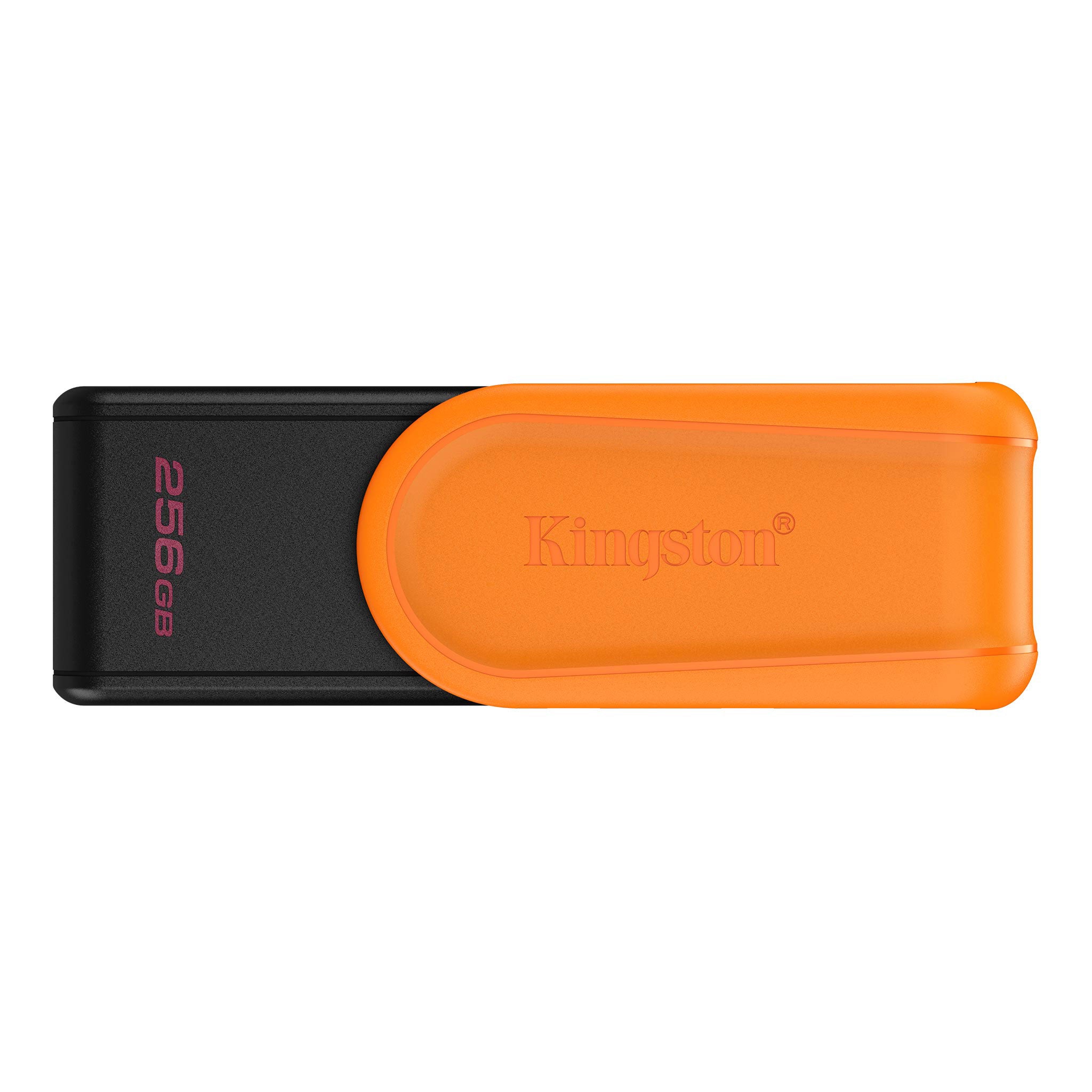 Kingston 256GB Portable USB 3.2 Gen 1 DataTraveler Exodia S (Black/Orange) "DTXS/256GB"