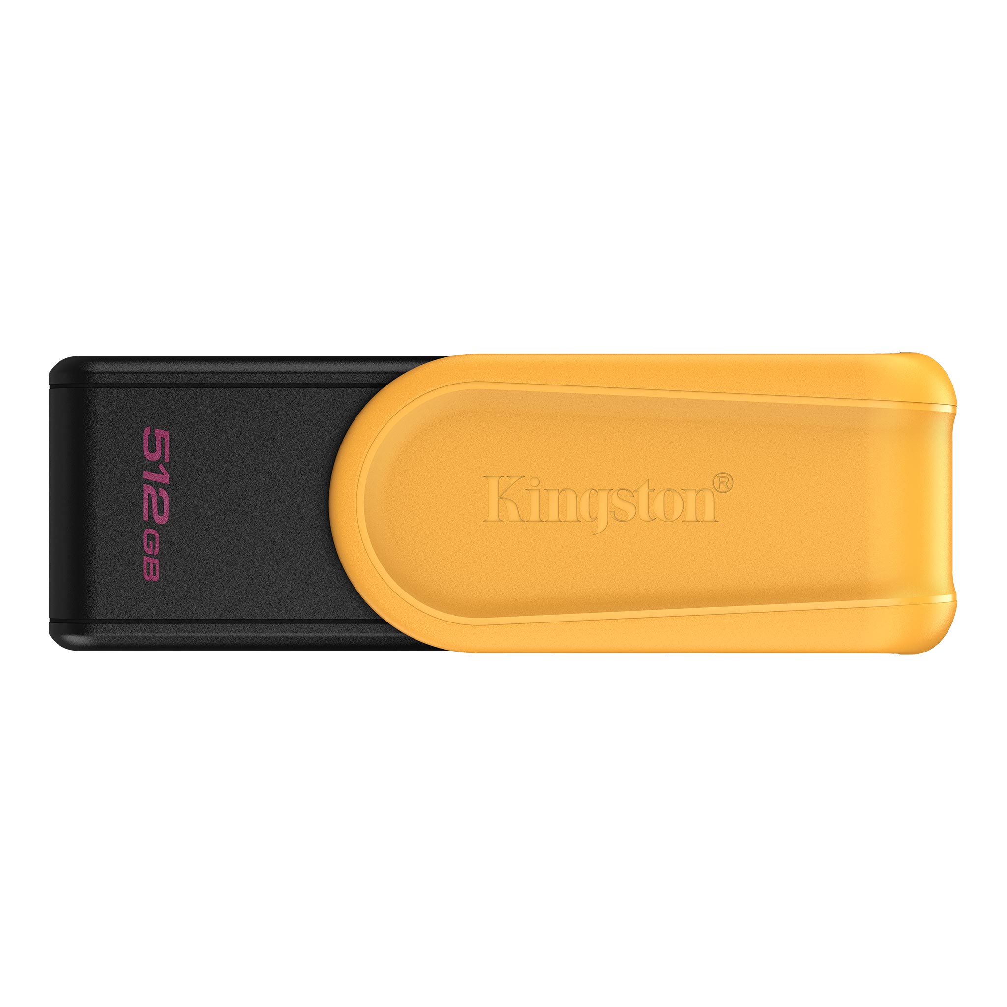 Kingston 512GB Portable USB 3.2 Gen 1 DataTraveler Exodia S (Black/Yellow) "DTXS/512GB"