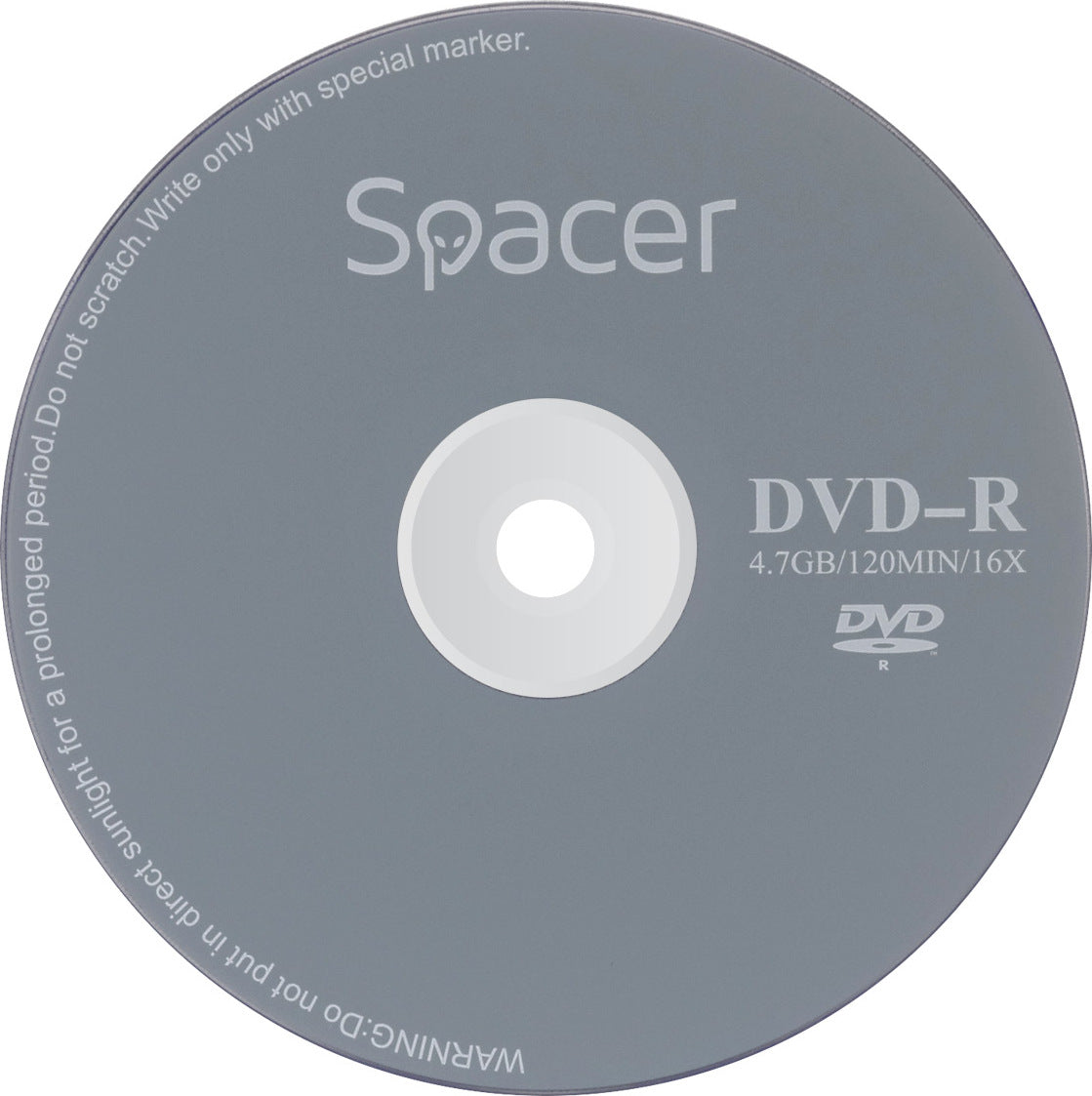 DVD-R SPACER 4.7GB, 120min, viteza 16x, 10 buc, spindle, "DVDR10" 45501039 / 18842 001 001 / 166557